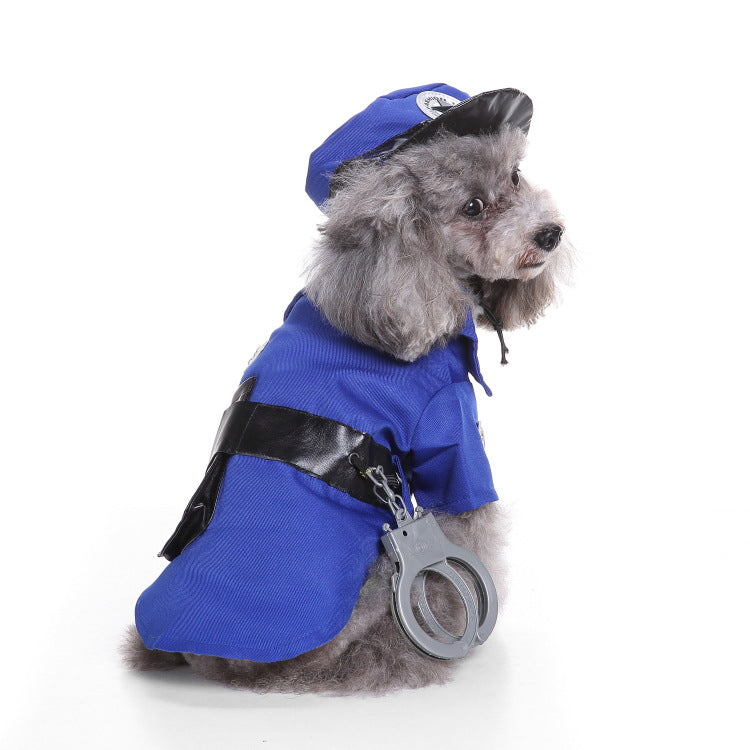 Police Officer Dog Costume